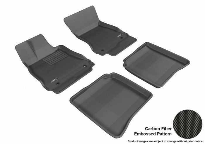 3D MAXpider Compatible with MERCEDES-BENZ S-CLASS/S65 AMG (W221) 2007-2013 / S63 AMG (W221) 2008-2013 KAGU BLACK R1 R2