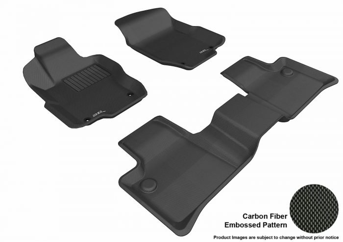 3D MAXpider Compatible with MERCEDES-BENZ ML-CLASS (W164) 2006-2011 / ML63 AMG (W164) 2007-2011 KAGU BLACK R1 R2