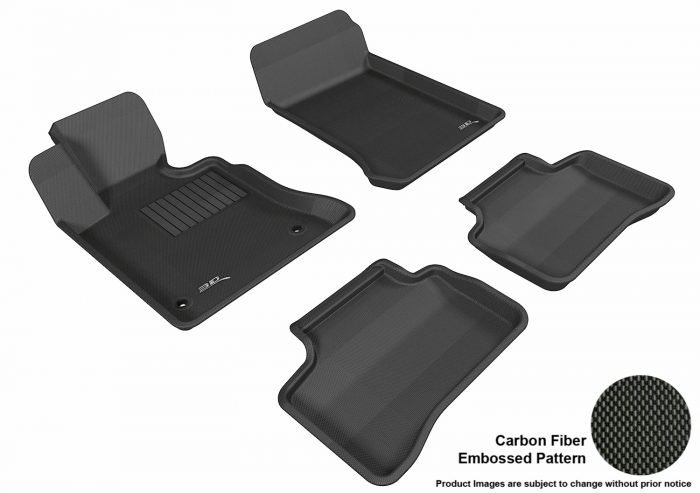 3D MAXpider Compatible with MERCEDES-BENZ GLK 350 (X204) 2010-2012 KAGU BLACK R1 R2