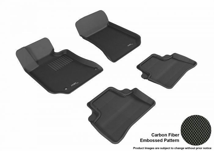 3D MAXpider Compatible with MERCEDES-BENZ E-CLASS/E63 AMG SEDAN (W212) 2010-2013 KAGU BLACK R1 R2