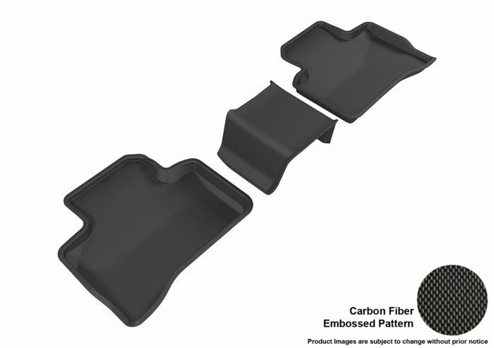 3D MAXpider Compatible with MERCEDES-BENZ GLC 300 SUV (X205) 2016-2022 / GLC-CLASS COUPE (C253) 2017-2023 / AMG GLC43 SUV 2017-2022 / COUPE 2017-2023 / AMG GLC63 SUV 2018-2022 / COUPE 2018-2023 KAGU BLACK R2 (3 PCS)