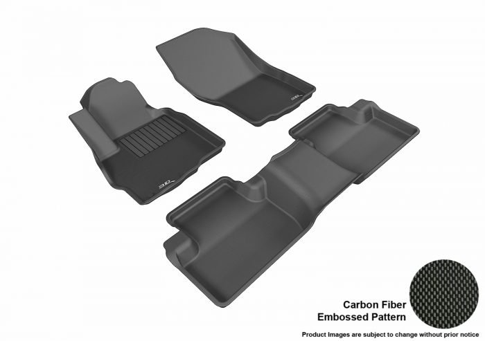 3D MAXpider Compatible with MITSUBISHI OUTLANDER SPORT 2011-2024 KAGU BLACK R1 R2