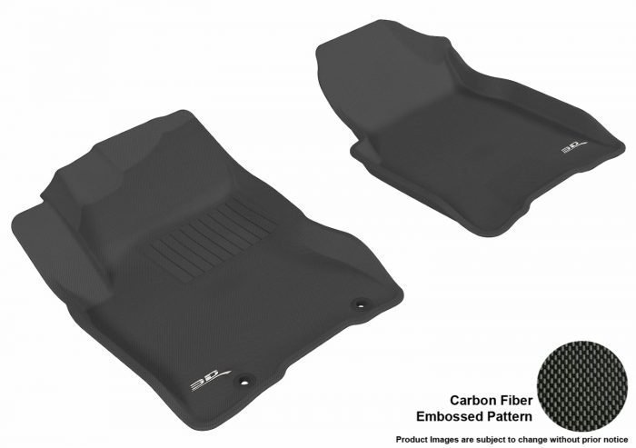 3D MAXpider Compatible with NISSAN ROGUE 2008-2013 KAGU BLACK R1