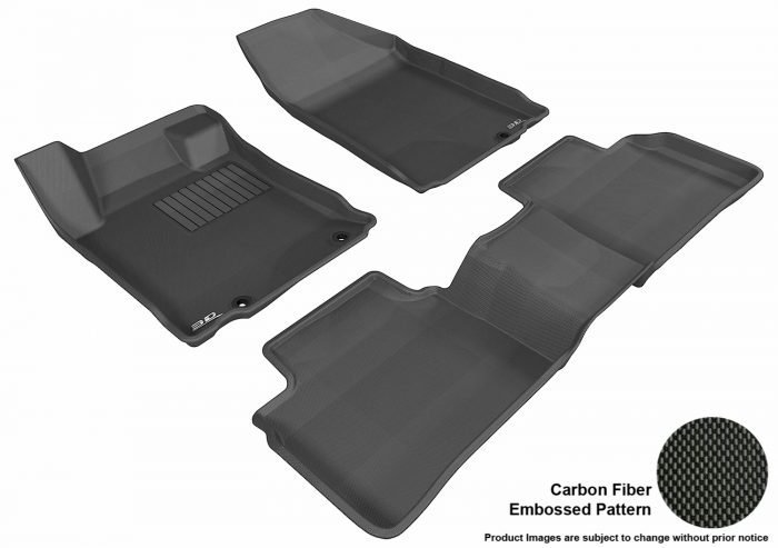 3D MAXpider Compatible with NISSAN ALTIMA SEDAN 2013 KAGU BLACK R1 R2 (EARLY PRODUCTION - 10/2012 OR PRIOR ONLY)