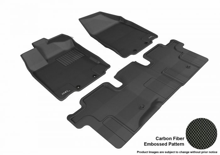 3D MAXpider Compatible with NISSAN PATHFINDER 2013-2020 KAGU BLACK R1 R2 W/O R3