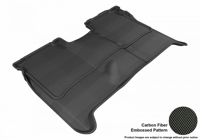 3D MAXpider Compatible with NISSAN TITAN 2004-2015 CREW CAB KAGU BLACK R2 (WITHOUT STORAGE BOX)