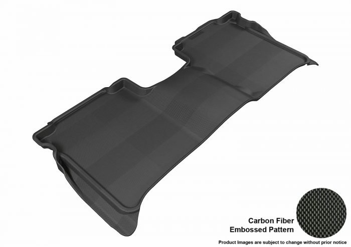 3D MAXpider Compatible with NISSAN TITAN 2004-2015 CREW CAB KAGU BLACK R2 (WITH STORAGE BOX)