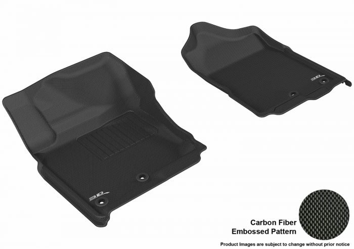 3D MAXpider Compatible with NISSAN TITAN / TITAN XD 2016-2024 CREW CAB / KING CAB KAGU BLACK R1