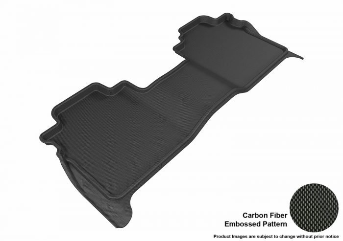 3D MAXpider Compatible with NISSAN TITAN / TITAN XD 2016-2024 CREW CAB KAGU BLACK R2 (WITH STORAGE BOX)