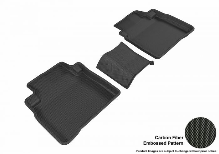 3D MAXpider Compatible with NISSAN MAXIMA 2016-2023 KAGU BLACK R2 (3 PCS)