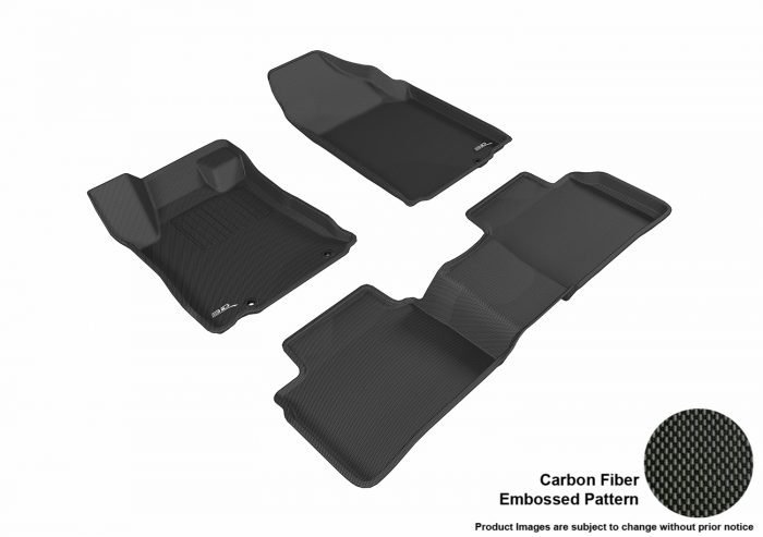 3D MAXpider Compatible with NISSAN ALTIMA SEDAN 2016-2018 KAGU BLACK R1 R2