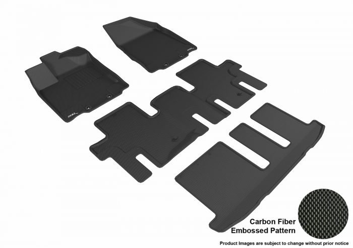 3D MAXpider Compatible with NISSAN PATHFINDER 2013-2020 KAGU BLACK R1 R2 R3