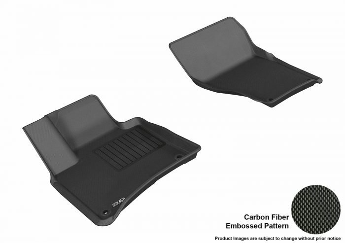 3D MAXpider Compatible with PORSCHE CAYENNE (92A) 2011-2018 / VOLKSWAGEN TOUAREG 2011-2017 KAGU BLACK R1