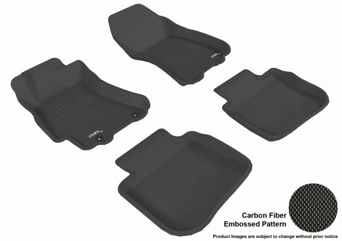 3D MAXpider Compatible with SUBARU LEGACY 2010-2014 KAGU BLACK R1 R2