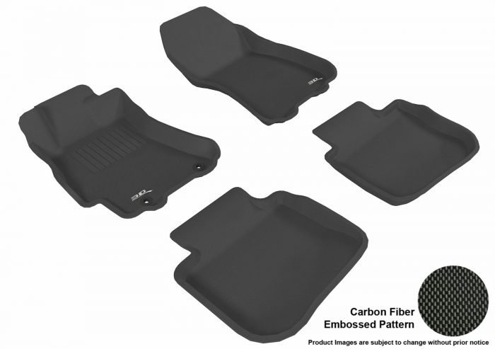 3D MAXpider Compatible with SUBARU OUTBACK 2010-2014 KAGU BLACK R1 R2