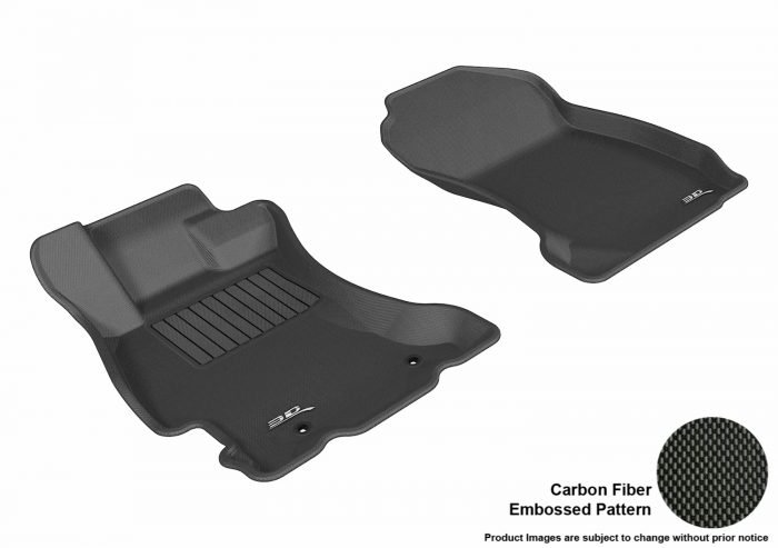 3D MAXpider Compatible with SUBARU FORESTER 2014-2018 KAGU BLACK R1