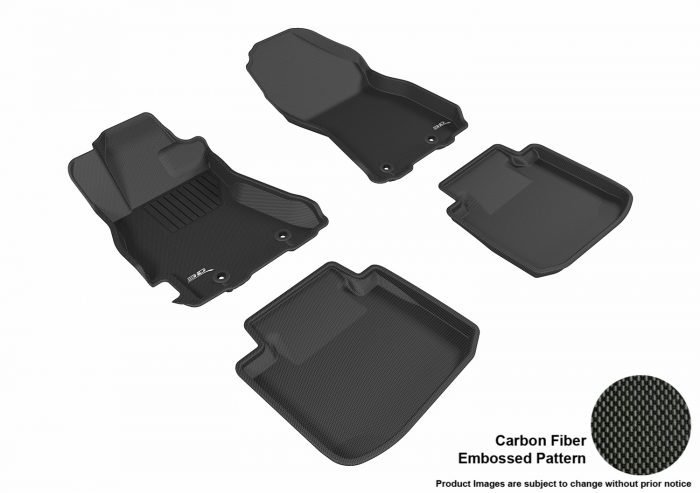 3D MAXpider Compatible with SUBARU LEGACY / OUTBACK 2015-2019 KAGU BLACK R1 R2