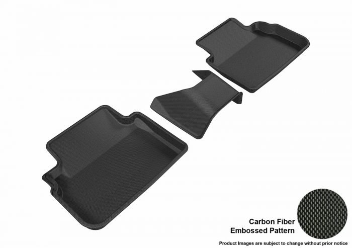3D MAXpider Compatible with SUBARU IMPREZA 2017-2023 / CROSSTREK 2018-2023 KAGU BLACK R2 (3PCS)