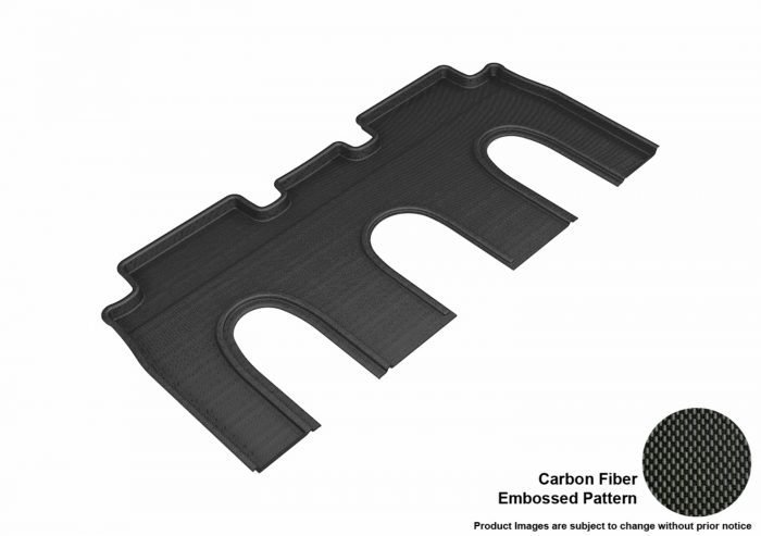 3D MAXpider Compatible with TESLA MODEL X NON-FOLDING 7-SEAT 2016-2017 KAGU BLACK R2
