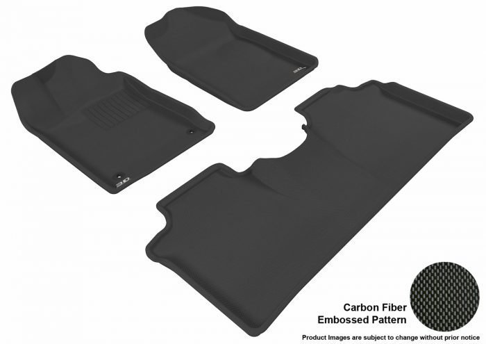 3D MAXpider Compatible with TOYOTA AVALON 2005-2012 KAGU BLACK R1 R2