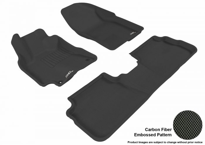 3D MAXpider Compatible with TOYOTA COROLLA 2009-2013 KAGU BLACK R1 R2