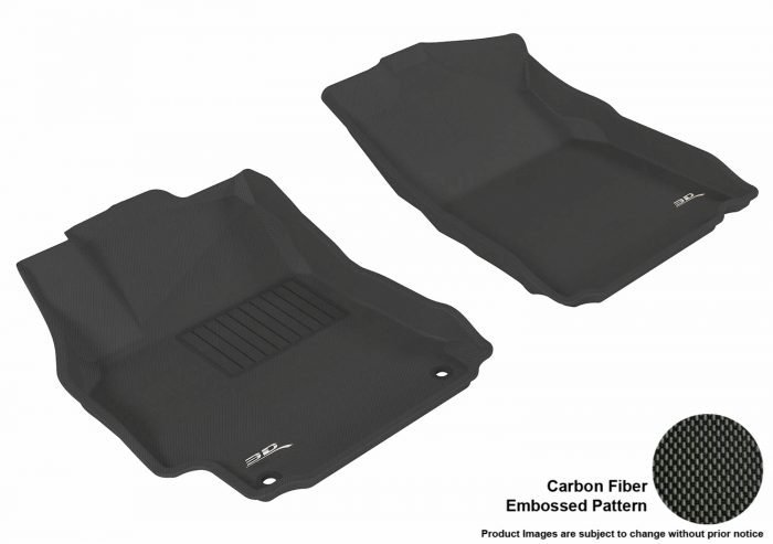 3D MAXpider Compatible with TOYOTA CAMRY / CAMRY HYBRID 2012-2014 KAGU BLACK R1