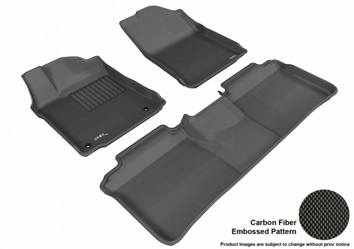 3D MAXpider Compatible with TOYOTA AVALON 2013-2018 KAGU BLACK R1 R2