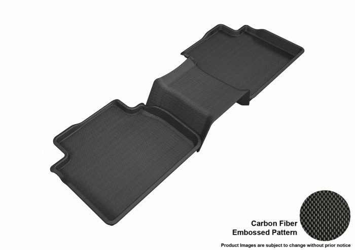 3D MAXpider Compatible with TOYOTA CAMRY FWD (GASOLINE/HYBRID) 2018-2024 KAGU BLACK R2 (3PCS)