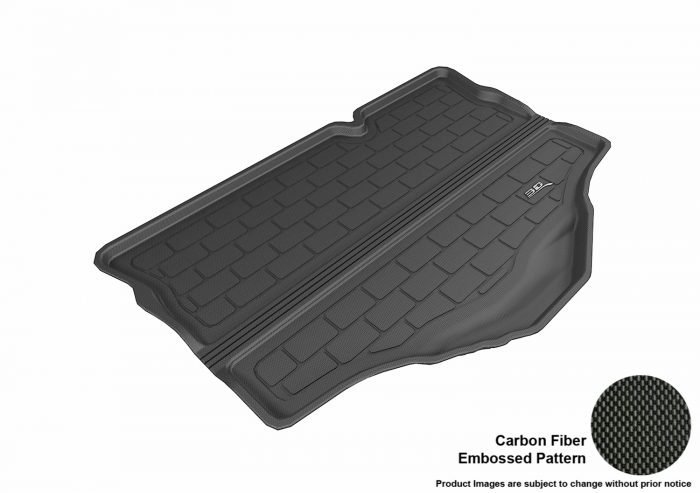 3D MAXpider Compatible with MITSUBISHI MIRAGE 2014-2024 KAGU BLACK CARGO LINER STOWABLE