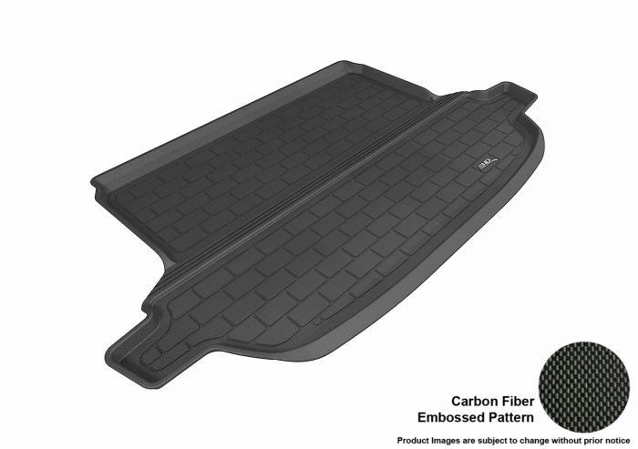 3D MAXpider Compatible with SUBARU FORESTER 2014-2018 KAGU BLACK STOWABLE CARGO LINER