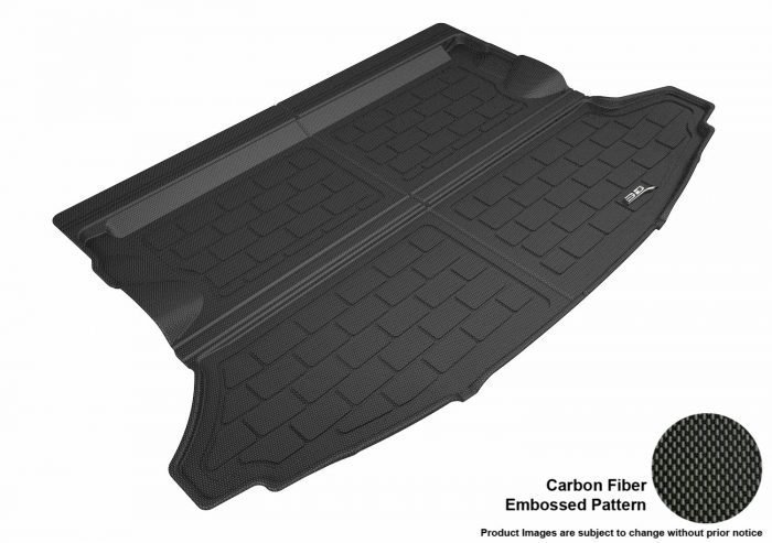 3D MAXpider Compatible with SUBARU IMPREZA 5-DOOR 2017-2021 / CROSSTREK 2018-2023 KAGU BLACK CROSS FOLD CARGO LINER
