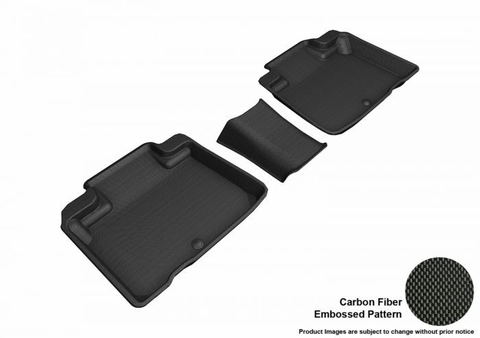 3D MAXpider Compatible with LINCOLN NAUTILUS 2019-2023 / MKX 2016-2018 KAGU BLACK R2 (3PCS)