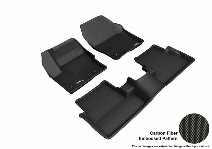 3D MAXpider Compatible with LINCOLN MKC 2017-2019 KAGU BLACK R1 R2