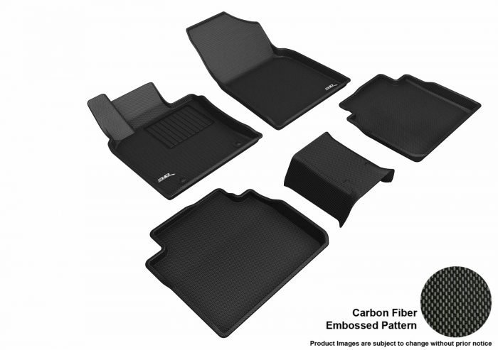 3D MAXpider Compatible with TOYOTA AVALON GASOLINE 2019-2022 KAGU BLACK R1 R2