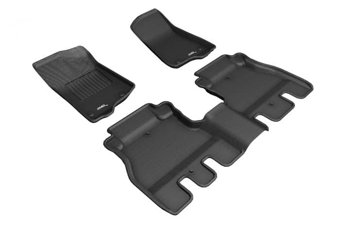 3D MAXpider Compatible with JEEP WRANGLER UNLIMITED (JL) 2018-2025 KAGU BLACK R1 R2