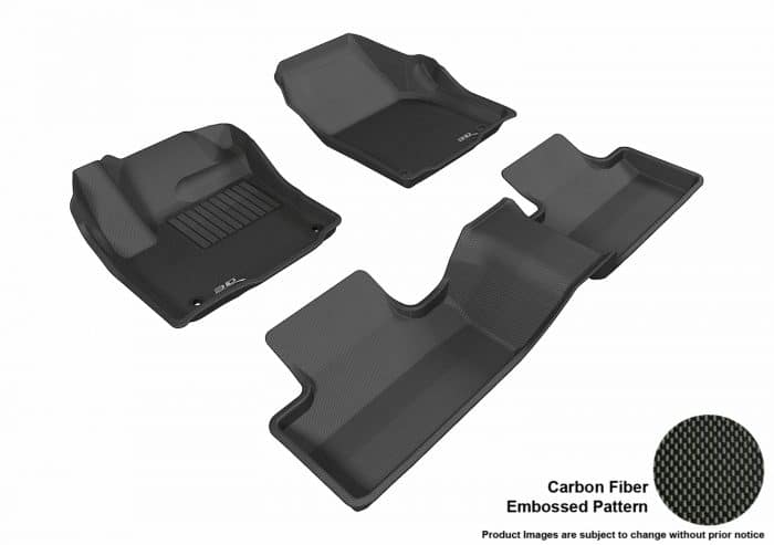 3D MAXpider Compatible with LAND ROVER RANGE ROVER EVOQUE 2012-2013 KAGU BLACK R1 R2