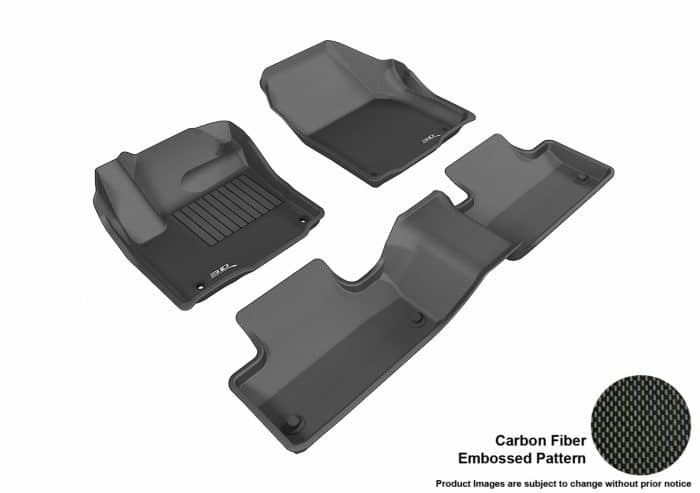 3D MAXpider Compatible with LAND ROVER RANGE ROVER EVOQUE 2014-2019 KAGU BLACK R1 R2