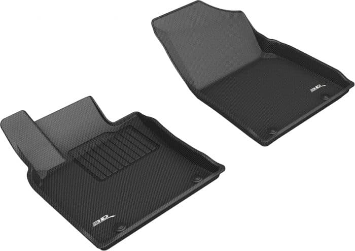 3D MAXpider Compatible with LEXUS ES HYBRID FWD 2019-2025 KAGU BLACK R1