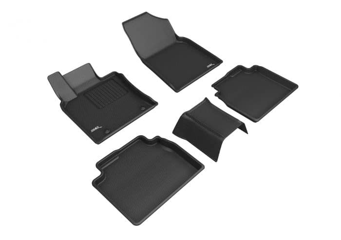 3D MAXpider Compatible with TOYOTA AVALON HYBRID 2019-2022 KAGU BLACK R1 R2