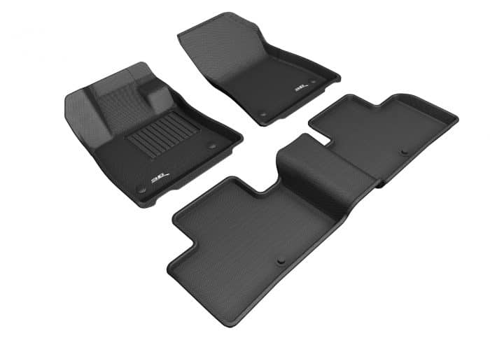 3D MAXpider Compatible with INFINITI QX50 2019-2025 / QX55 2022-2025 KAGU BLACK R1 R2