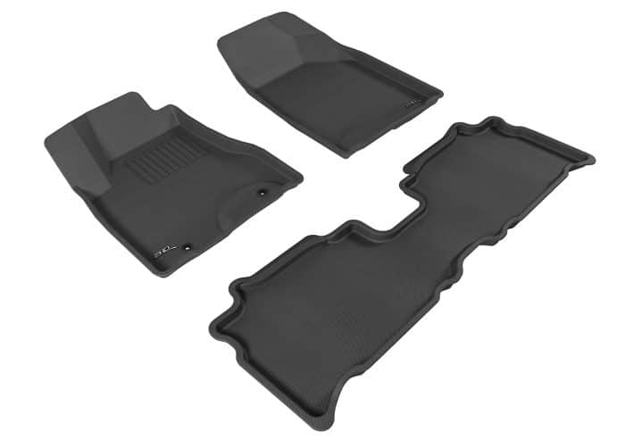 3D MAXpider Compatible with LEXUS RX330 / 350 2004-2009 KAGU BLACK R1 R2