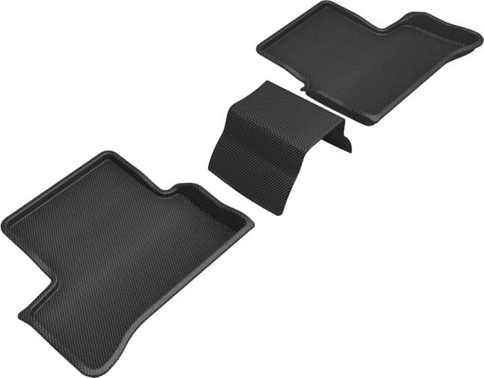 3D MAXpider Compatible with MERCEDES BENZ A-CLASS (V177) 2019-2022 / AMG 35 (V177) 2020-2021 / CLA 250 COUPE/AMG CLA 35/45 COUPE (C118) 2020-2025 KAGU BLACK R2 (3 PCS DESIGN)
