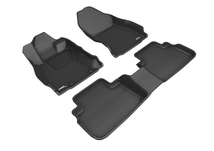 3D MAXpider Compatible with SUBARU FORESTER 2019-2024 KAGU BLACK R1 R2
