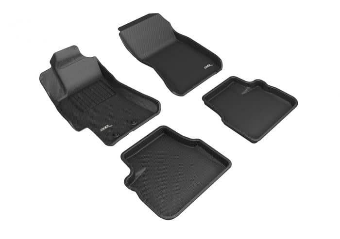 3D MAXpider Compatible with SUBARU IMPREZA 2008-2011 / IMPREZA WRX / IMPREZA WRX STI 2008-2014 KAGU BLACK R1 R2
