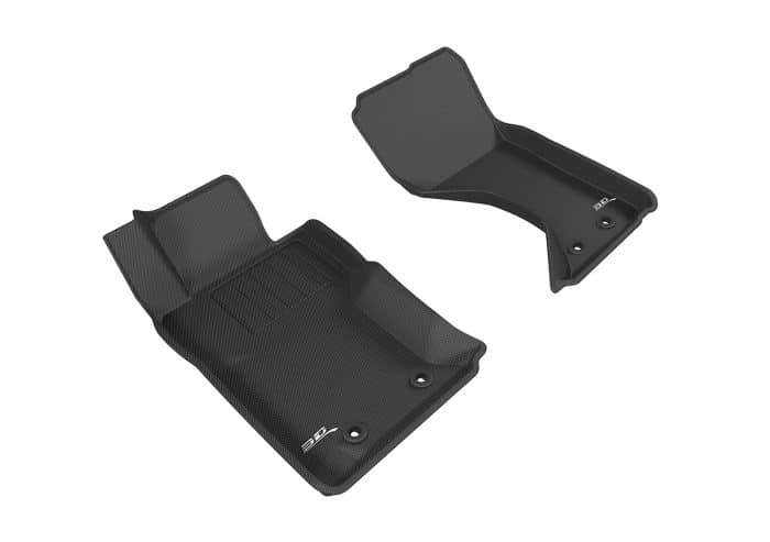 3D MAXpider Compatible with FIAT 124 SPIDER 2017-2020 KAGU BLACK R1 (SINGLE ROW SET)
