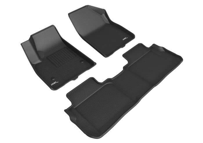 3D MAXpider Compatible with GMC ACADIA 5-SEATS 2017-2023 KAGU BLACK R1 R2
