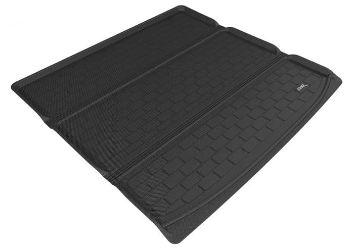 3D MAXpider Compatible with CHEVROLET TAHOE / GMC YUKON / CADILLAC ESCALADE 2015-2020 KAGU BLACK BEHIND 2ND ROW CARGO LINER