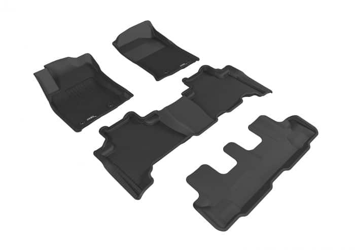 3D MAXpider Compatible with LEXUS GX460 2014-2023 KAGU BLACK R1 R2 R3