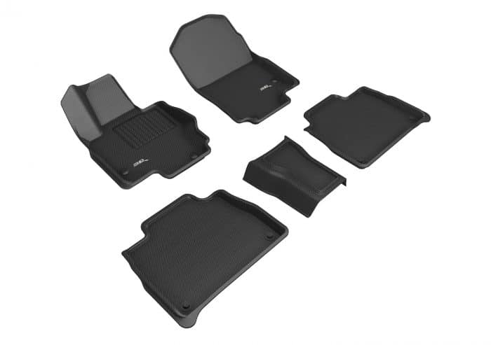 3D MAXpider Compatible with MERCEDES-BENZ GLE-CLASS 5-SEAT SUV (W167) 2020-2025 / AMG GLE53/63 SUV (W167) 2021-2025 KAGU BLACK R1 R2