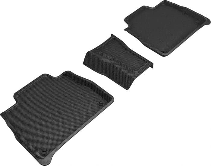 3D MAXpider Compatible with MERCEDES-BENZ GLE-CLASS SUV (W167) 2020-2025 / AMG GLE53/63 SUV (W167) 2021-2025 KAGU BLACK R2 (3PCS)